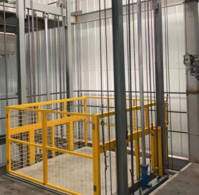 东丰导轨式升降机一般加工周期